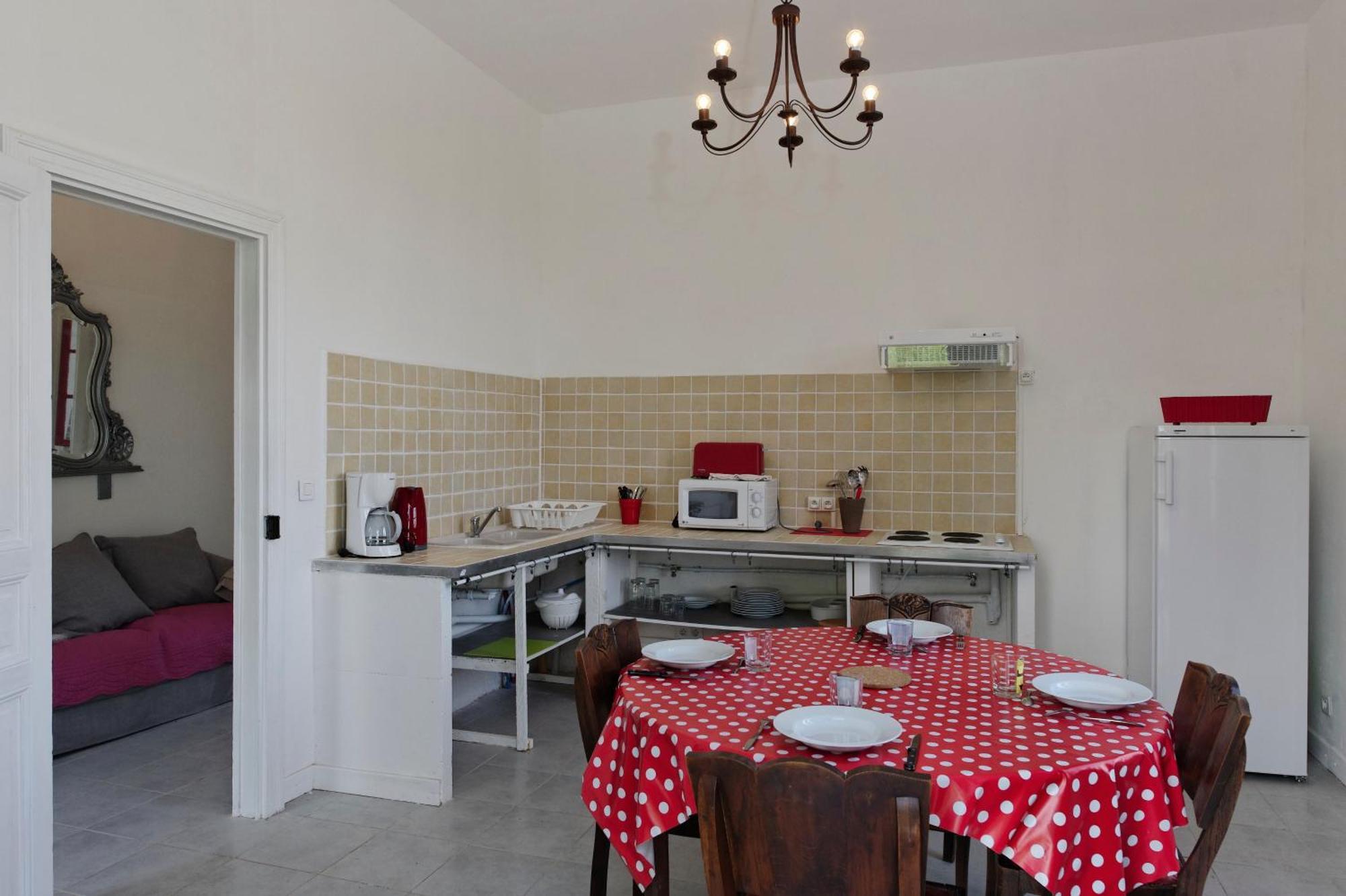 Appartement Mas du Notaire à Gallician Chambre photo